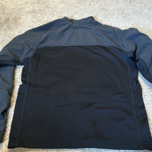 Nike Gray/Black Therma Fit Quarter Zip Pullover Medium - Picture 8 of 8